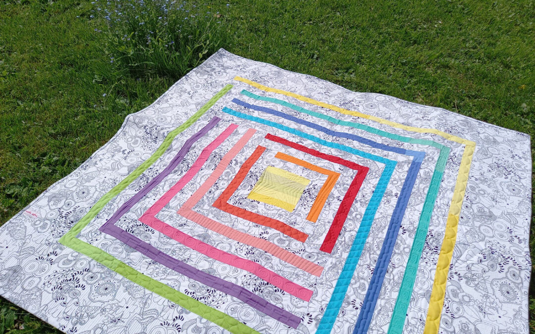 Campfire (Baby)quilt
